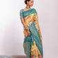 Vishnu Weaves Women's Yellow Tissue Silk Zari Woven Saree with Blouse - Swadesiicart
