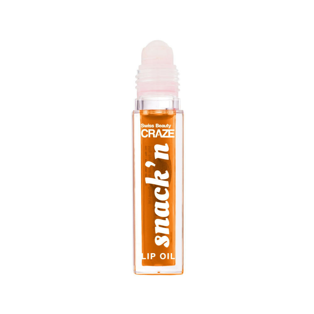 Swiss Beauty Craze Snack'N Nourishing Lip Oil - 4. Pumpkin Pie | Swadesiicart