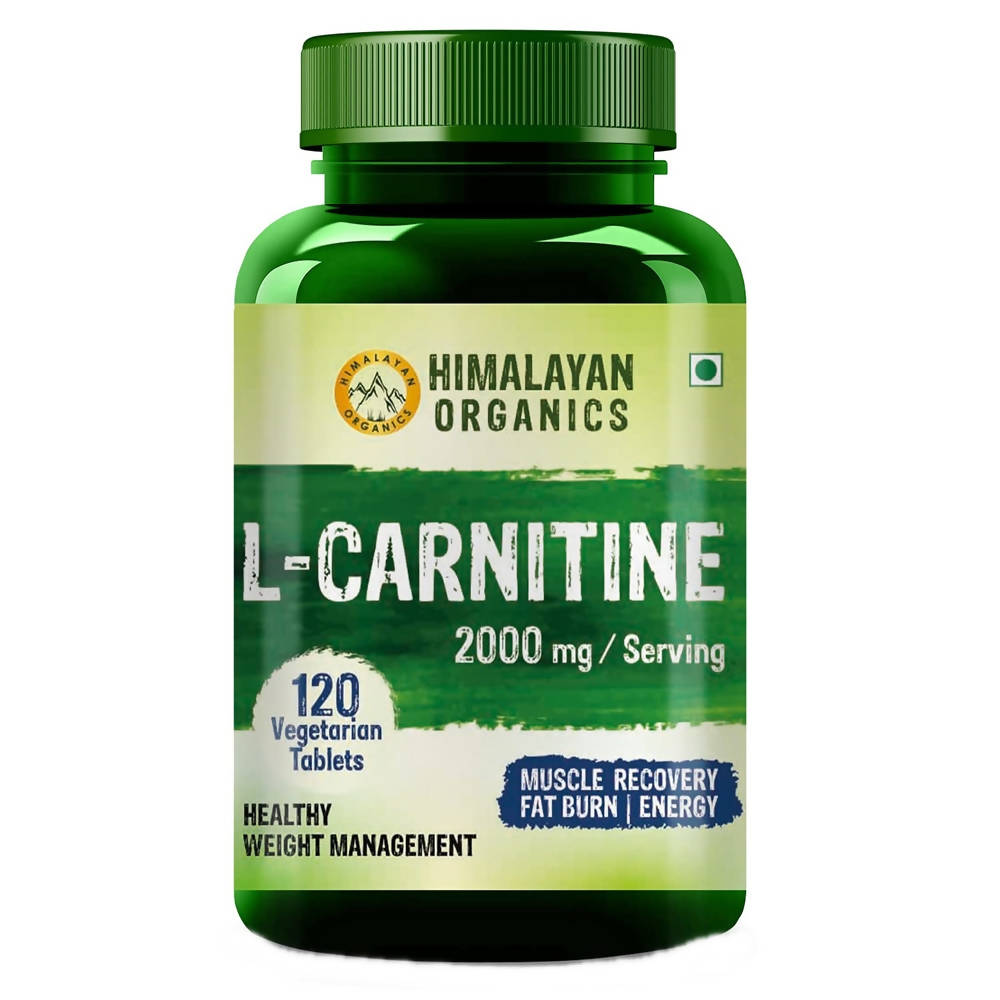 Himalayan Organics L Carnitine 2000mg/Serving Tablets | Swadesiicart