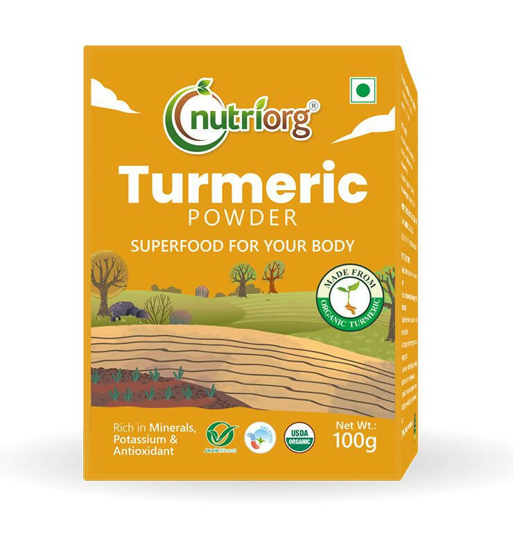 Nutriorg Certified Organic Turmeric Powder - Altcheeni