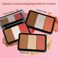 Daily Life Forever52 Glambo - Contour Highlighter Blush Palette - Barbie Doll | Swadesiicart