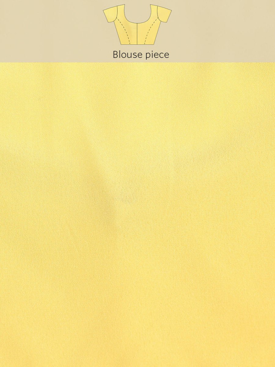 Ahalyaa Women's Traditional wear Saree - Yellow | Swadesiicart