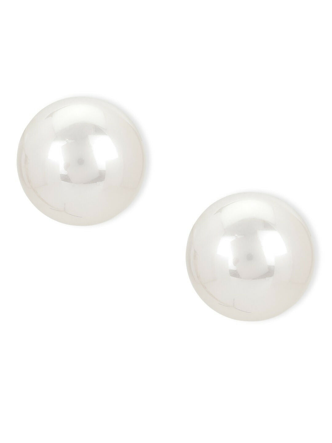 Pearl Studs (20 MM)- Ruby Raang | Swadesiicart