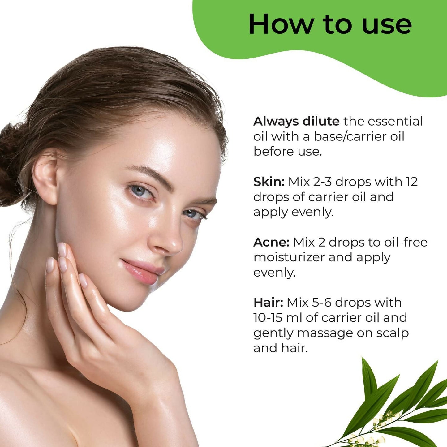Pilgrim Australian Tea Tree Essential Oil For Hair, Skin Care, Acne & Pimples - Limited Time Offer - Swadesiicart