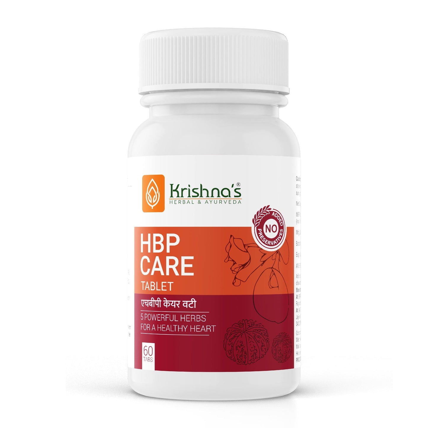 Krishna'S Herbal & Ayurveda Hbp Care Tablets | Swadesiicart