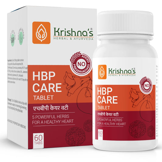 Krishna'S Herbal & Ayurveda Hbp Care Tablets | Swadesiicart