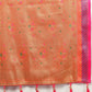 Lorenvalley Fashion Cream Kanjivaram Silk Woven Design with Zari Weaving Saree - Swadesiicart