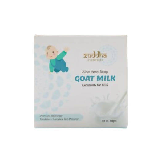 Zuddha Ayurveda Kids Goat Milk Soap - Swadesiicart