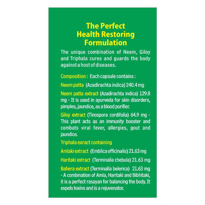 Goodcare Neem Guard Capsules Composition