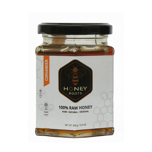 Honey Roots Coriander Flavor Raw Honey - Altcheeni