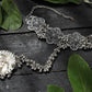 Mominos Fashion Kamal Johar Oxidised Silver-Plated Floral Design Bracelet