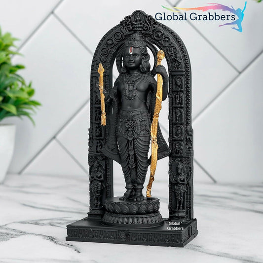 Global Grabbers Polyresin 3D Ram Lalla Ayodhya Idol - Swadesiicart