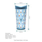 Vaya Drynk Stainless Steel Strawless Silicone Bunnies Print Spout Tumbler With Spill-Proof Pediasafe Lid - 350ml (Blue) | Swadesiicart