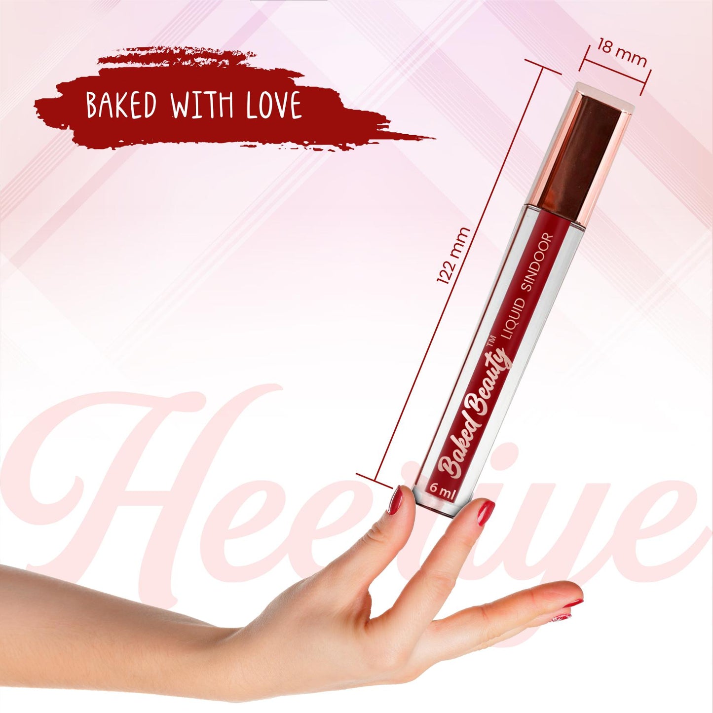 Baked Beauty Liquid Sindoor - Maroon | Swadesiicart