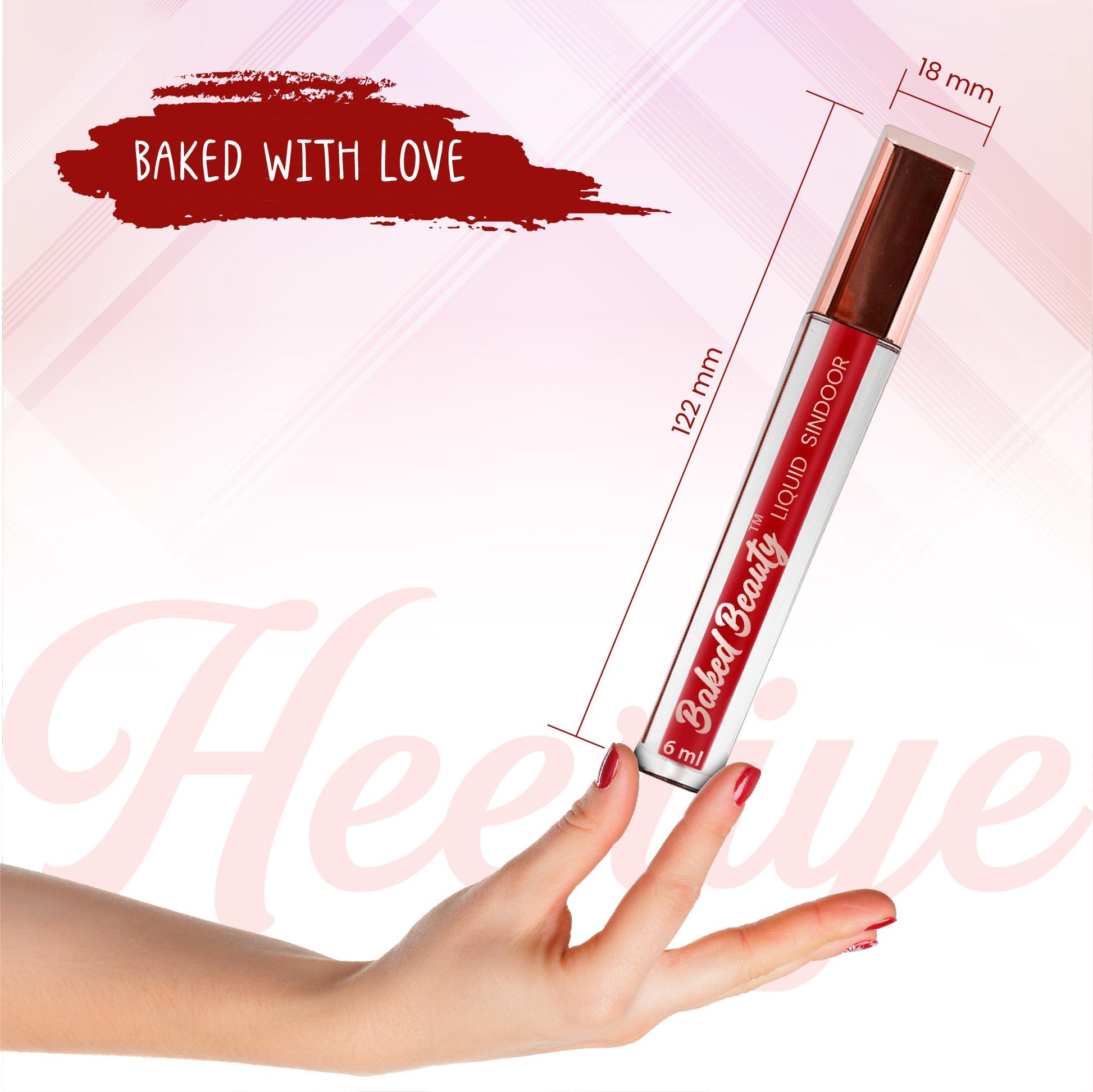 Baked Beauty Liquid Sindoor - Red | Swadesiicart