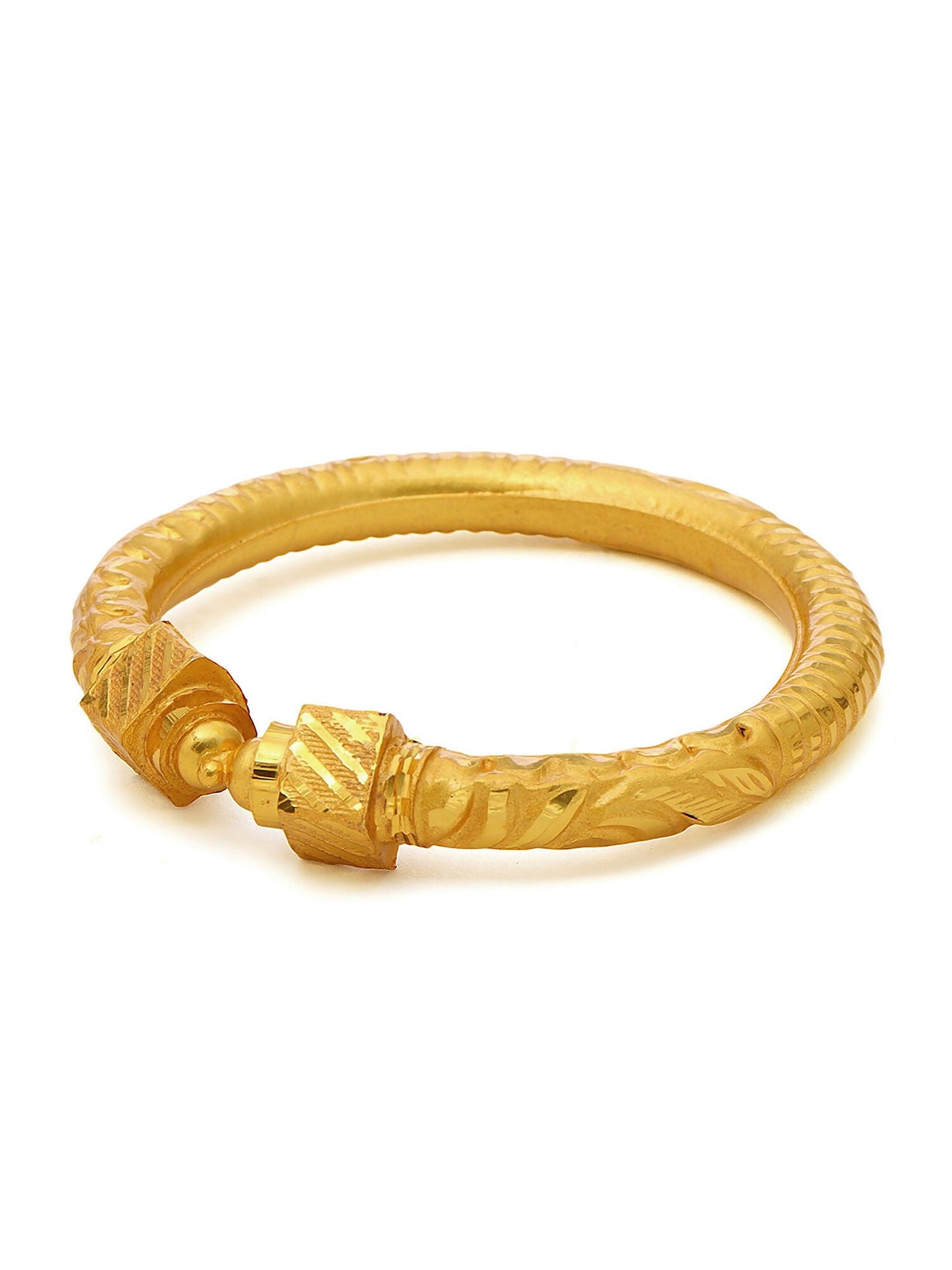 Ruby Raang Golden Bangle | Swadesiicart
