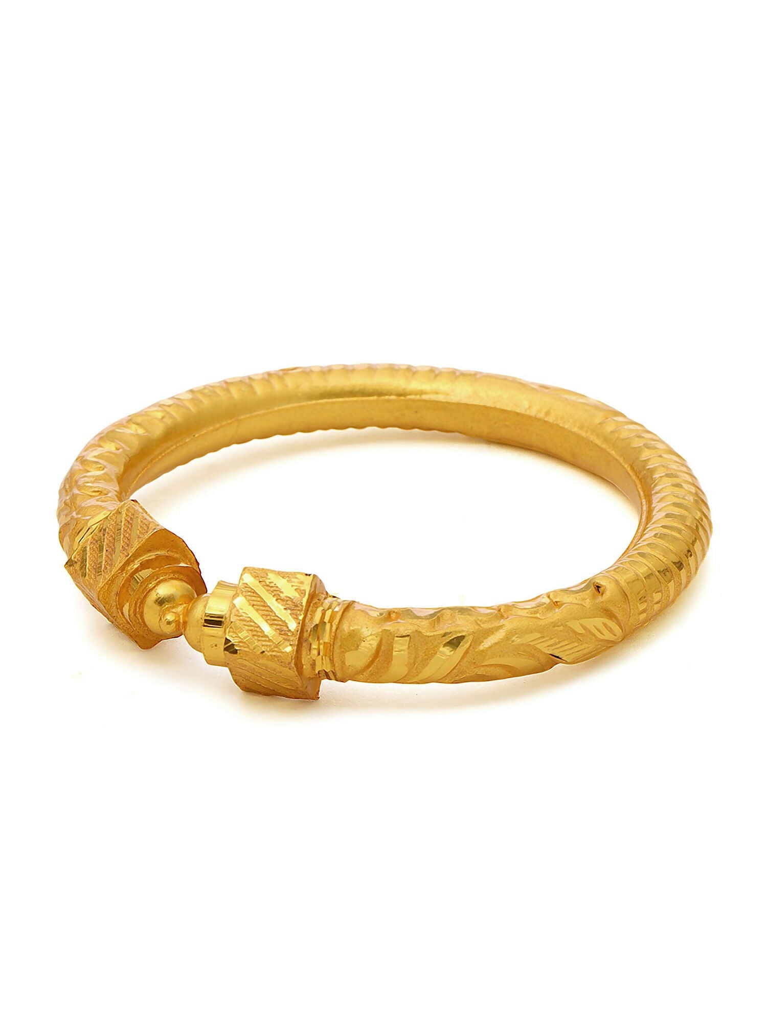 Ruby Raang Golden Bangle | Swadesiicart