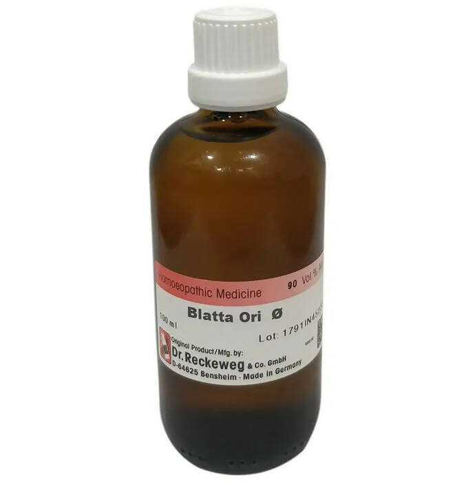 Dr. Reckeweg Blatta Ori Mother Tincture Q | Swadesiicart