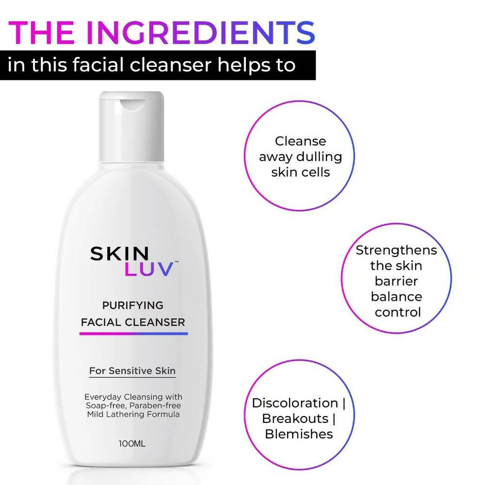 SkinLuv Purifying Facial Cleanser - Swadesiicart