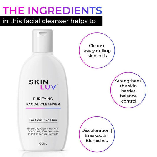 SkinLuv Purifying Facial Cleanser - Swadesiicart