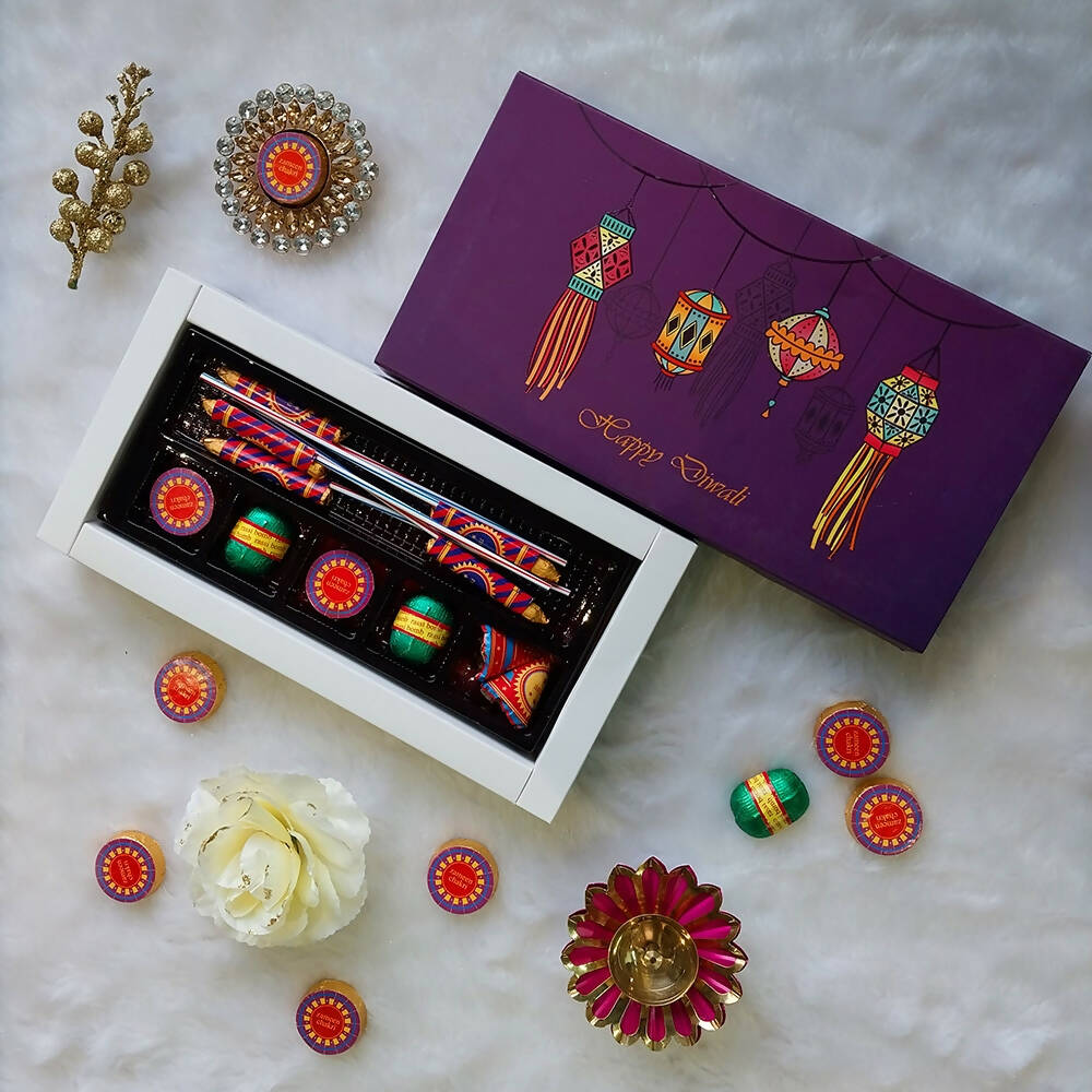 Dibha Ruchoks Diwali Premium Chocolate Gift Pack P4 - Swadesiicart