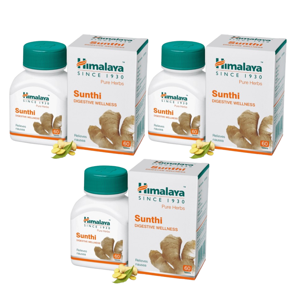 Himalaya Herbals Sunthi Digestive Wellness Tabs | Swadesiicart