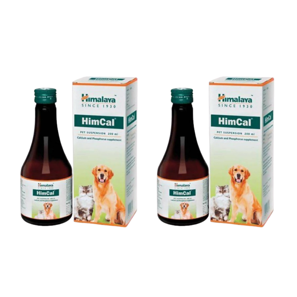 Himalaya Himcal Pet Suspension Calcium and Phosphorous Supplement - Swadesiicart