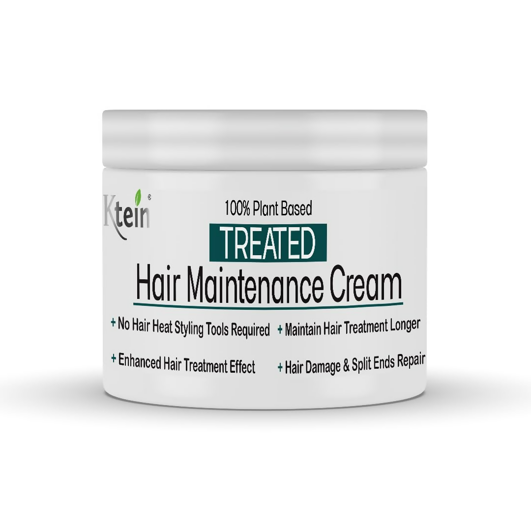 Ktein 100% Plant Based Treated Hair Maintenance Cream Natural - Swadesiicart