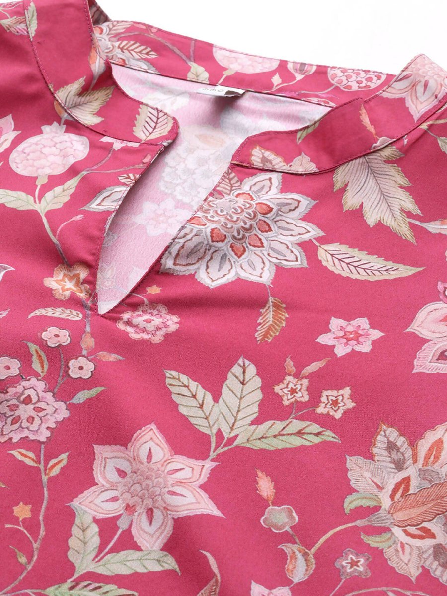 Ahalyaa Women's Traditional wear Dress - Pink | Swadesiicart