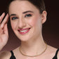 NVR Women's Gold-Toned CZ-Studded Choker Necklace | Swadesiicart