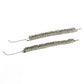 Mominos Fashion Kamal Johar Oxidised Heavy Silver Anklets | Swadesiicart
