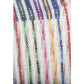 A R Silk Women's Multi Thread Work Orgenza Cotton White Dupattas and Chunnis | Swadesiicart