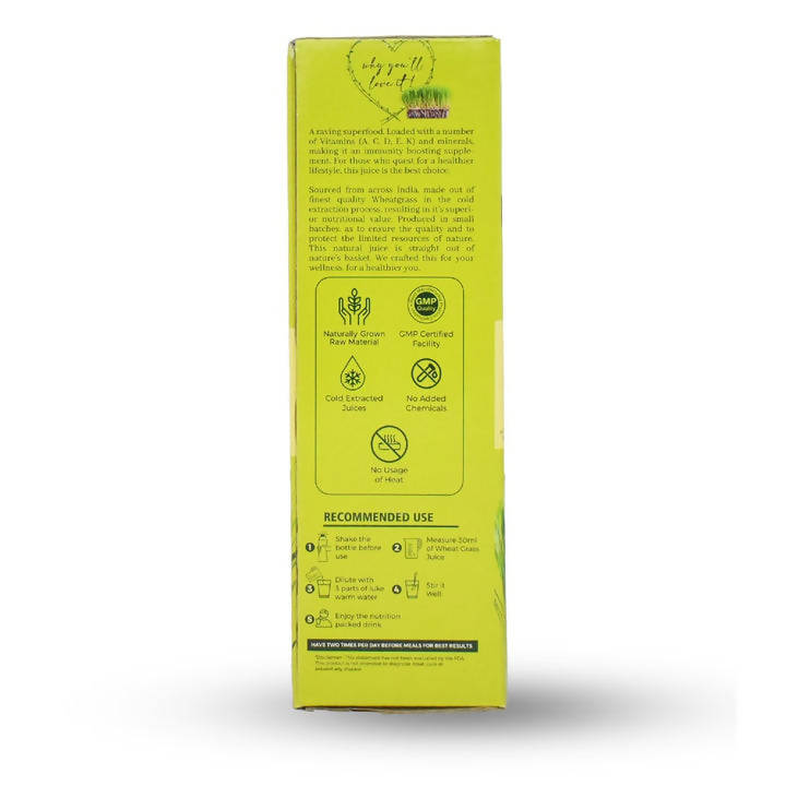 Jivika Naturals Wheat Grass Juice | Swadesiicart