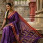 Shree Shyam Fashion Purple Soft Silk Saree