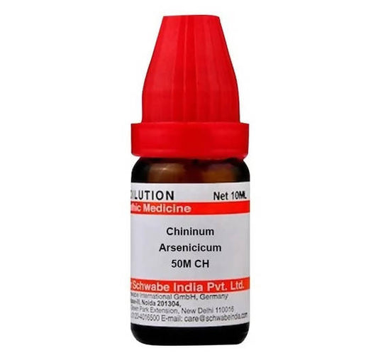 Dr. Willmar Schwabe India Chininum Arsenicicum Dilution - Limited Time Offer - Swadesiicart