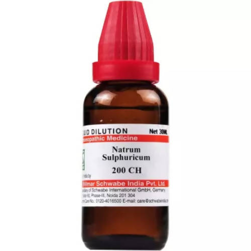 Dr. Willmar Schwabe India Natrum Sulphuricum Dilution - Swadesiicart