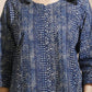 Breathables Blue Abstract Cotton Kurta & Pant Co-Ord Set