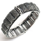 Mominos Fashion Kamal Johar Oxidised Silver Bangles Set
