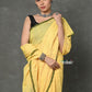 Very Much Indian Tyohaar - Mul Cotton Khadi Design Handloom Woven Saree - Yellow | Swadesiicart