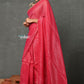 Very Much Indian Mul Cotton Zari Design Handloom Woven Saree - Rani Pink | Swadesiicart