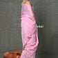 Very Much Indian Tyohaar - Mul Cotton Zari Design Handloom Woven Saree - Lily Pink | Swadesiicart