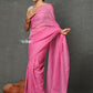 Very Much Indian Mul Cotton Zari Design Handloom Woven Saree - Heather Pink | Swadesiicart