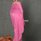 Very Much Indian Mul Cotton Zari Design Handloom Woven Saree - Heather Pink | Swadesiicart