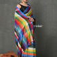 Very Much Indian Tyohaar - Exclusive! Pure Cotton Handloom Saree - Dream Rainbow Saree | Swadesiicart