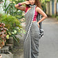 Very Much Indian Taapsee - Designer! Pure Mul Cotton Saree with Sleek Border - Salient Grey | Swadesiicart