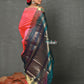 Very Much Indian Tyohaar - Handloom Pure Chanderi Cotton Silk Saree With Golden Border - Pink | Swadesiicart