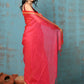 Very Much Indian Tyohaar - Pure Mul Cotton Handloom Saree - Red | Swadesiicart