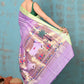 Very Much Indian Tyohaar - Exclusive! Handloom Pure Cotton Paithani in Most Traditional Lilac with Pichwai Pallu | Swadesiicart