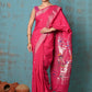 Very Much Indian Tyohaar - Handloom Pure Cotton Paithani With Lotus Pallu - Blush Pink | Swadesiicart