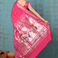 Very Much Indian Tyohaar - Handloom Pure Cotton Paithani With Lotus Pallu - Blush Pink | Swadesiicart